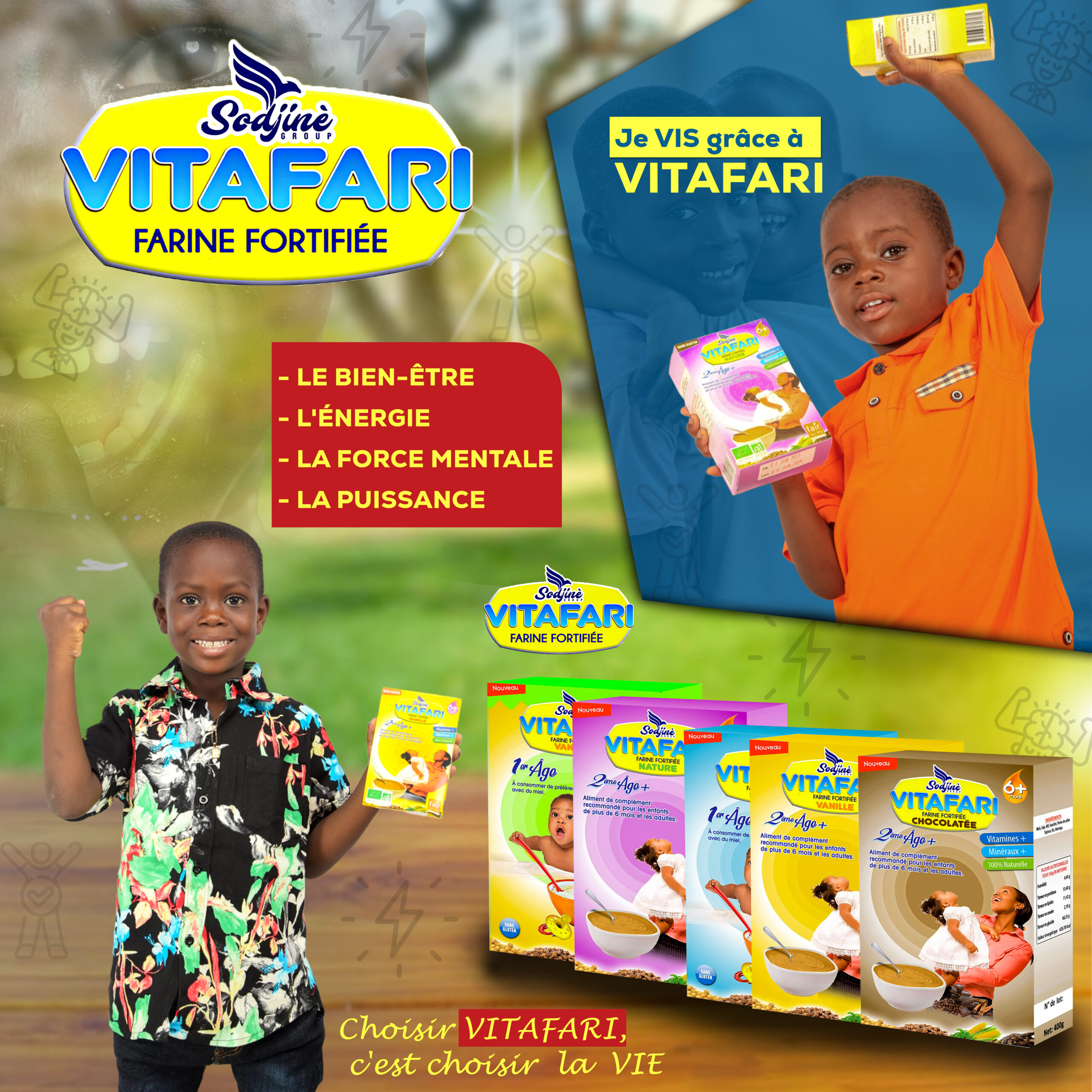 You are currently viewing Les Bienfaits de VITAFARI pour les Bébés : Une Solution Nutritionnelle Complète